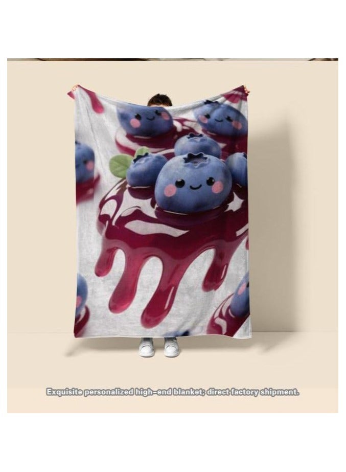 general Flannel thin blanket (warm and comfortable, suitable for sleep, gaming, dust removal and sandproof) 150cm*200cm - 563 - Image 4