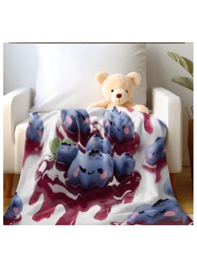 general Flannel thin blanket (warm and comfortable, suitable for sleep, gaming, dust removal and sandproof) 150cm*200cm - 563 - Image 5