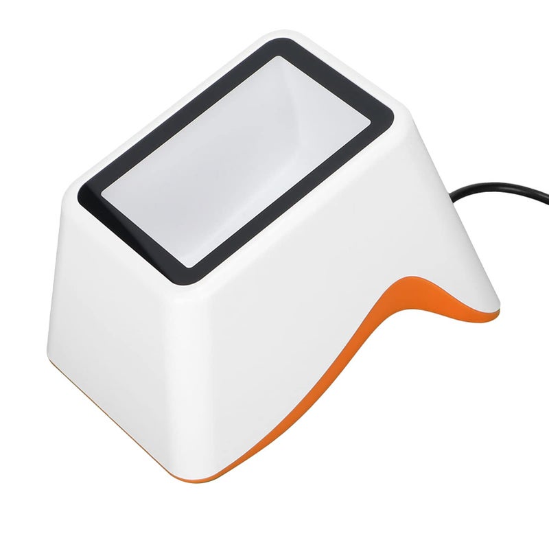 2D Desktop Barcode Scanner Large Window Auto Sensing Energy Efficient For POS System Shop Supermarket Restaurant - Image 4