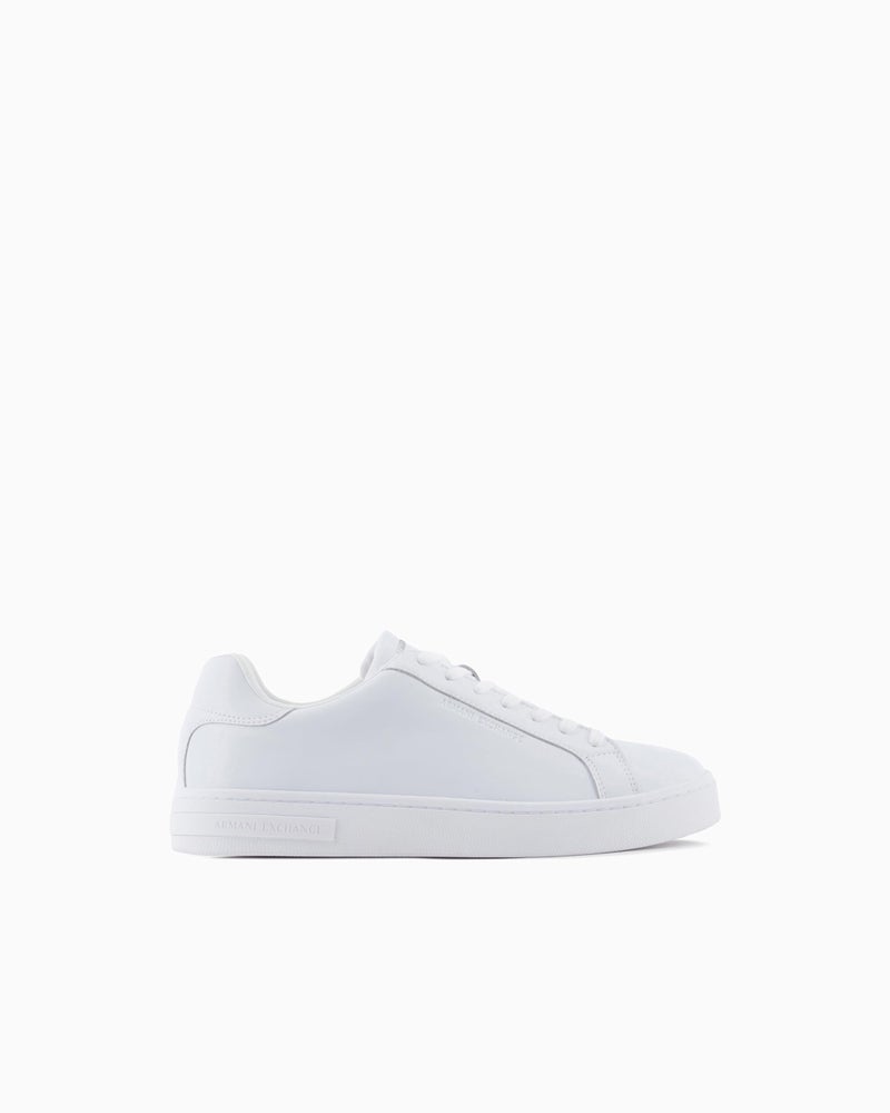 Armani Exchange Men's London Sneaker, Brilliant White, 9 - Image 3