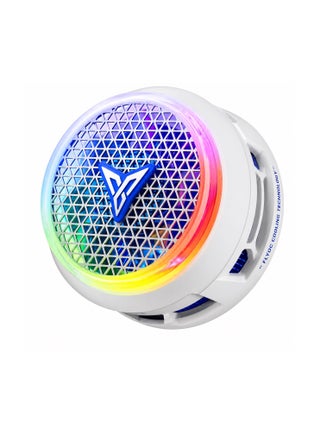 Flydigi B9X Phone & iPad Cooler, 30W (-45°C) RGB Magnetic Cooling Fan with App Control, Ultra-Quiet Portable Cooling Pad, Strong Magnetic Attachment for iPhone, Android, RedMagic & iPad – Built for Intense Gaming, Perfect for FPS Games like PUBG Mobile & Call of Duty Mobile