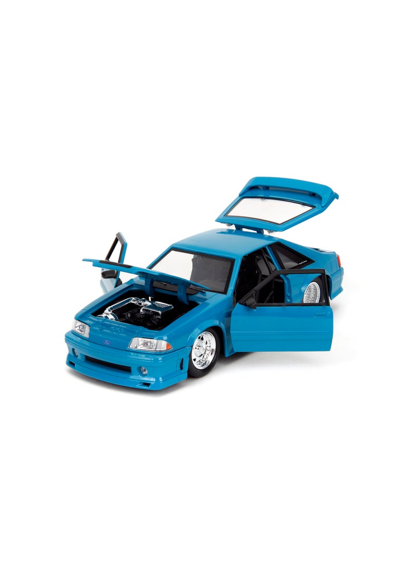 Jada Toys Fast & Furious 1:24 1989 Ford Mustang GT Die-Cast Car, Toys for Kids and Adults  - Image 2