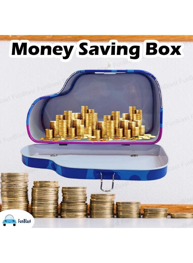 فنبلاست حصالة نقود على شكل سيارة من FunBlast - صندوق نقود على شكل سيارة مع عجلة متحركة للأطفال، حصالة نقود للأطفال، صندوق نقود للأطفال، بنك نقود للأطفال (قطة) - Image 2
