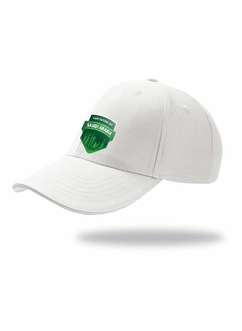 PRINTSHOP4ME Saudi National Day Baseball Cap For Men And Women With Metal Adjustable Buckle Closure–Perfect For Celebrating National Day–Great Accessory For Sporting Events - Image 1