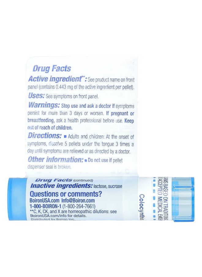 Boiron Boiron, Colocynthis 30C, Stomach Cramp Relief, Approx. 80 Pellets  - Image 2
