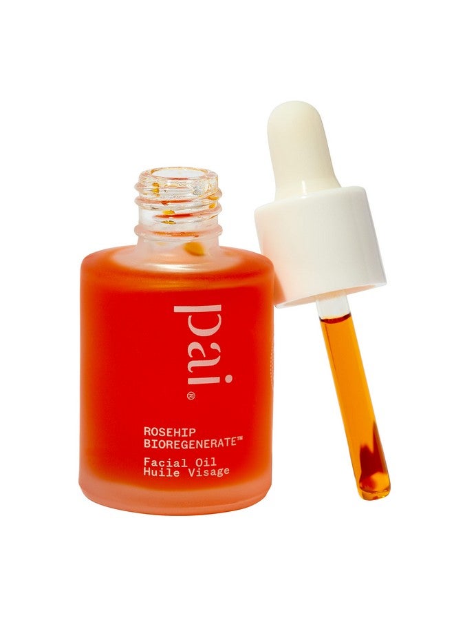 Pai Skincare Organic Rosehip Bioregenerate Universal Facial Oil Natural Vegan Sensitive Skincare (0.34 Fl Oz 10 Ml) - Image 1