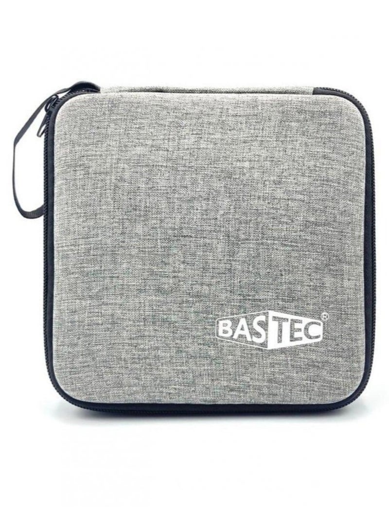 باس تيك مسدس التدليك المحمول مستويات 3 سرعة قابلة للتعديل و4 رؤوس تدليك محرك عالي السرعة لتقليل الضوضاء، قوة قوية، اهتزاز منخفض الضوضاء - Image 3