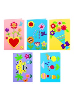 Y&D SYOSI, 5pcs Card Making Kits, DIY Handmade Greeting Cards for Teacher's Day Birthday, as Gift Mother Father Brother Sister  - Image 1