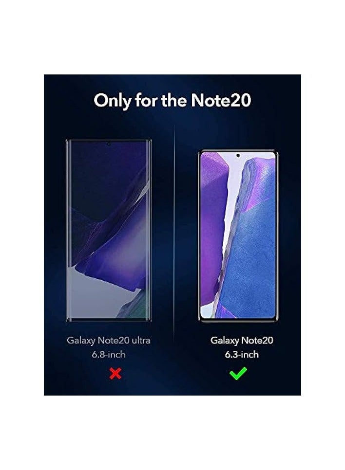 PROMASS Galaxy Note 20 Matte Screen Protector Anti-Glare Anti-Fingerprint Case Friendly 3D Touch Easy Install,Gaming ,Matte Finish Surface ceramic film for Note20 (NOT Glass) - Image 2