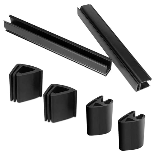 MOSNAI Golf Cart Windshield Clips Kit for Club Car Precedent,Include 11" Windshield Sash Clips,Windshield Retaining Clips fit 1"x1" Tube,Windshield Bottom Clips,OEM#101444101,102005801 - Image 4
