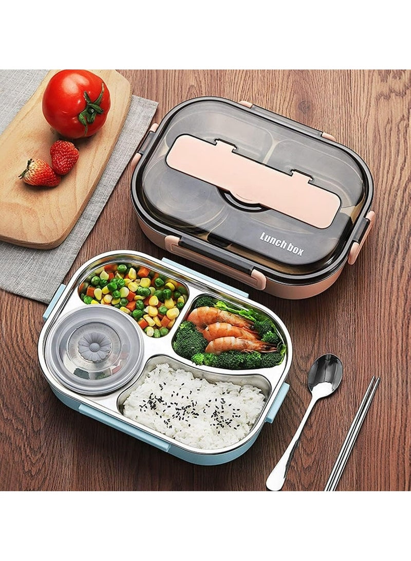 Cocobee Kids Oval Lunch Box - Blue - Image 2