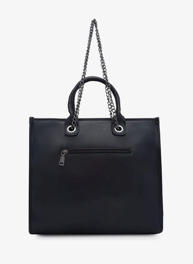 CAPRESE RABI TOTE MEDIUM BLACK - Image 4