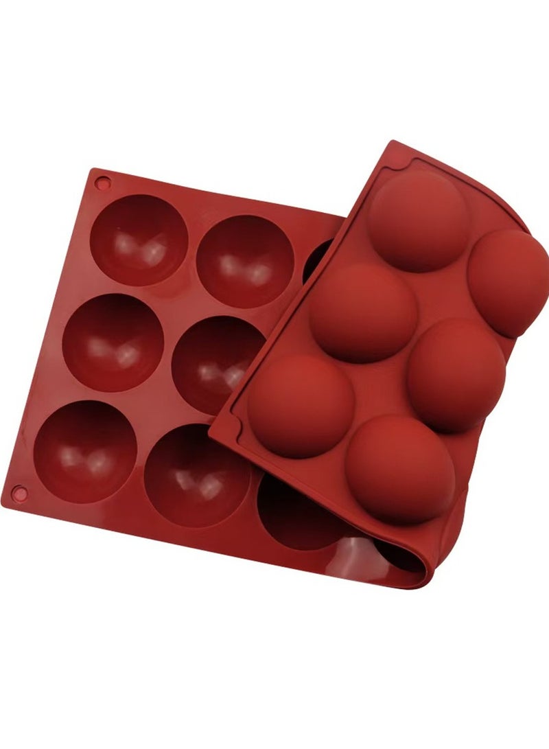 18 Cups Semi Sphere Silicone Chocolate Mold Half Ball Cake Tray Silicon Dome Baking Moulds DIY Pudding Candy Jelly Kitchen Baking Tool - Image 4