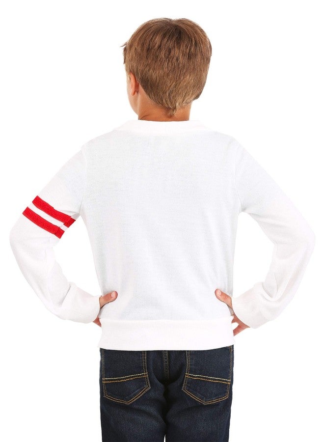 Fun CostumesKids Grease Rydell High Letterman Sweater | 50s Vintage Costume Outfit For Dress Up Play & Halloween, Small - Image 4