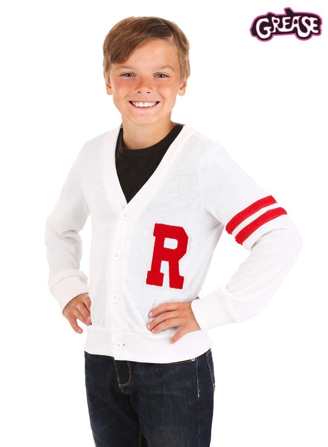 Fun CostumesKids Grease Rydell High Letterman Sweater | 50s Vintage Costume Outfit For Dress Up Play & Halloween, Small - Image 3
