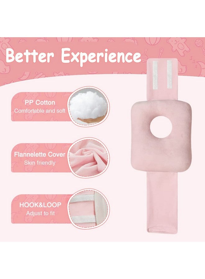 POWYS G Tube Tummy Time Pillow Feeding Tube Belt Pads Adjustable Nursing Pillow with a Hole for Supporting Babies Infant Children Kids Protecting Button - Image 3