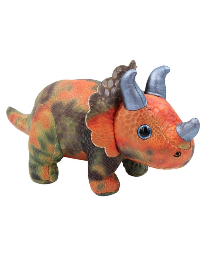 DORA Soft toy Dinosaur Triceratops Orange 33 cm - Image 2