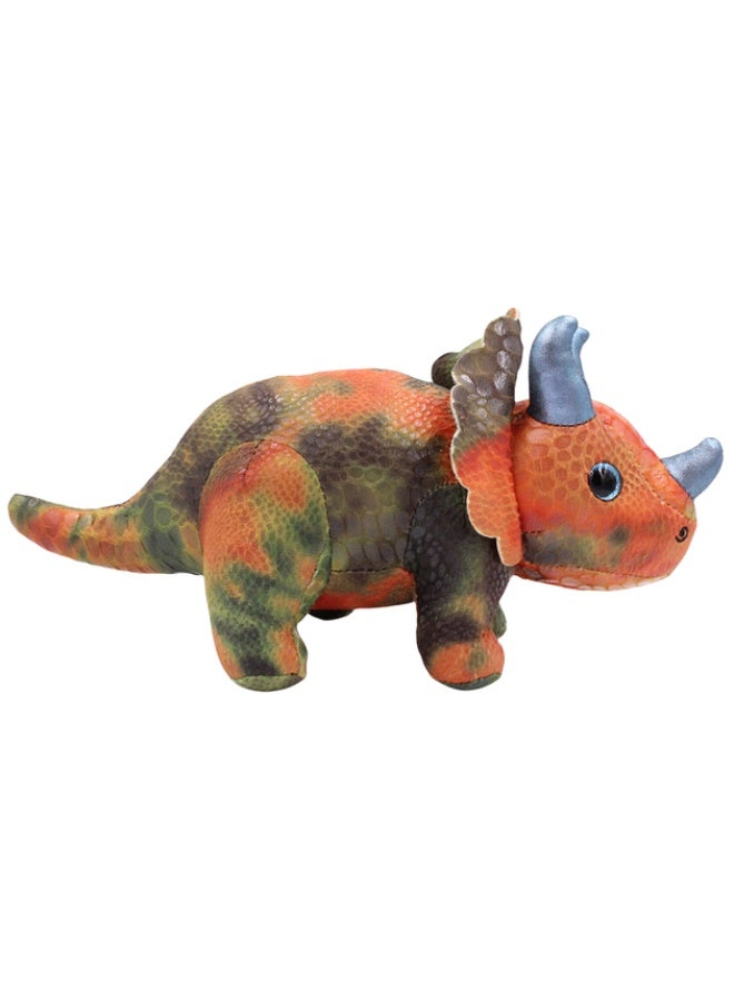 DORA Soft toy Dinosaur Triceratops Orange 33 cm - Image 3