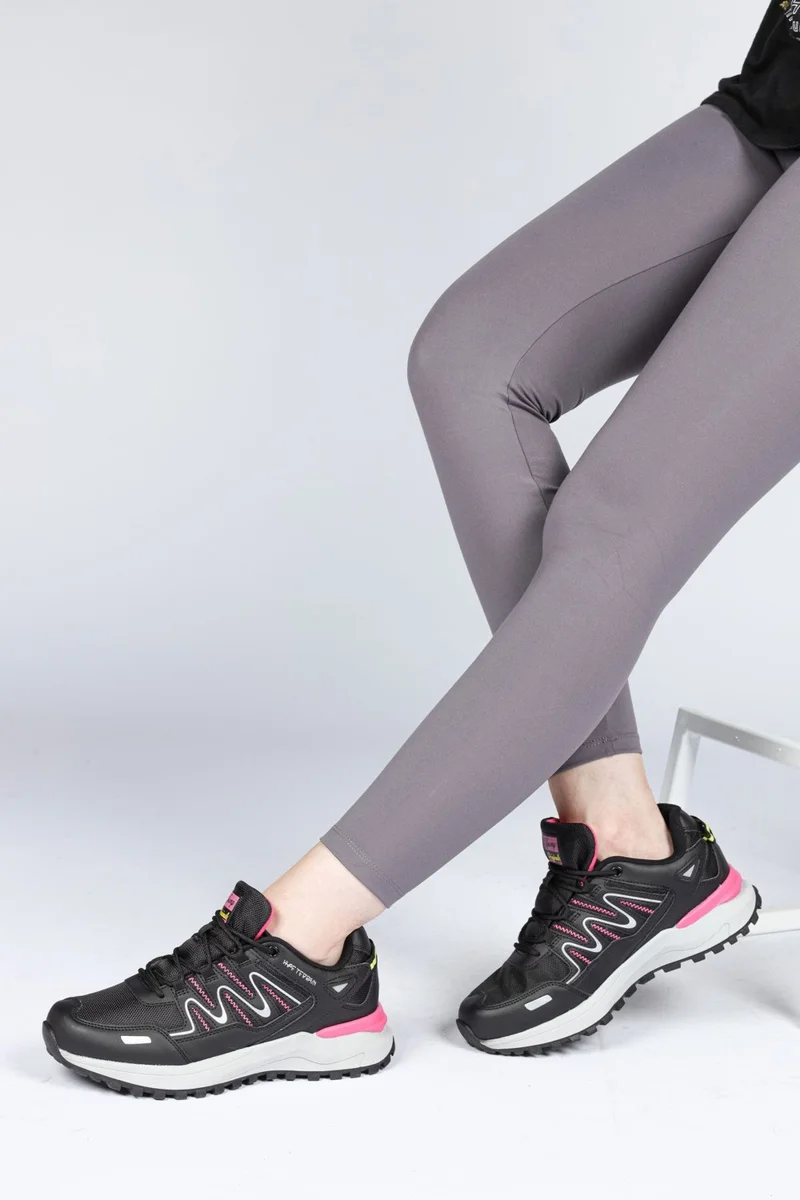 Jump 28792 Black - Fuchsia Women's Outdoor Sports Shoes