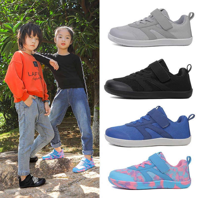 New Wide-Toe Shoes For Men, Women And Children, Wide-Toe Barefoot Shoes, Non-Slip Breathable Outdoor Casual Sports Shoes, Hiking And Play Shoes - Image 2