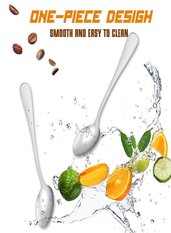 HaWare 12-Piece Demitasse Espresso Spoons, 5.3” Stainless Steel Coffee Spoon, Teaspoons set of 12, Mini Stirring Spoons for Dessert, Sugar, Ice Cream, Soup, Cappuccino, Non-toxic, Dishwasher Safe - Image 4
