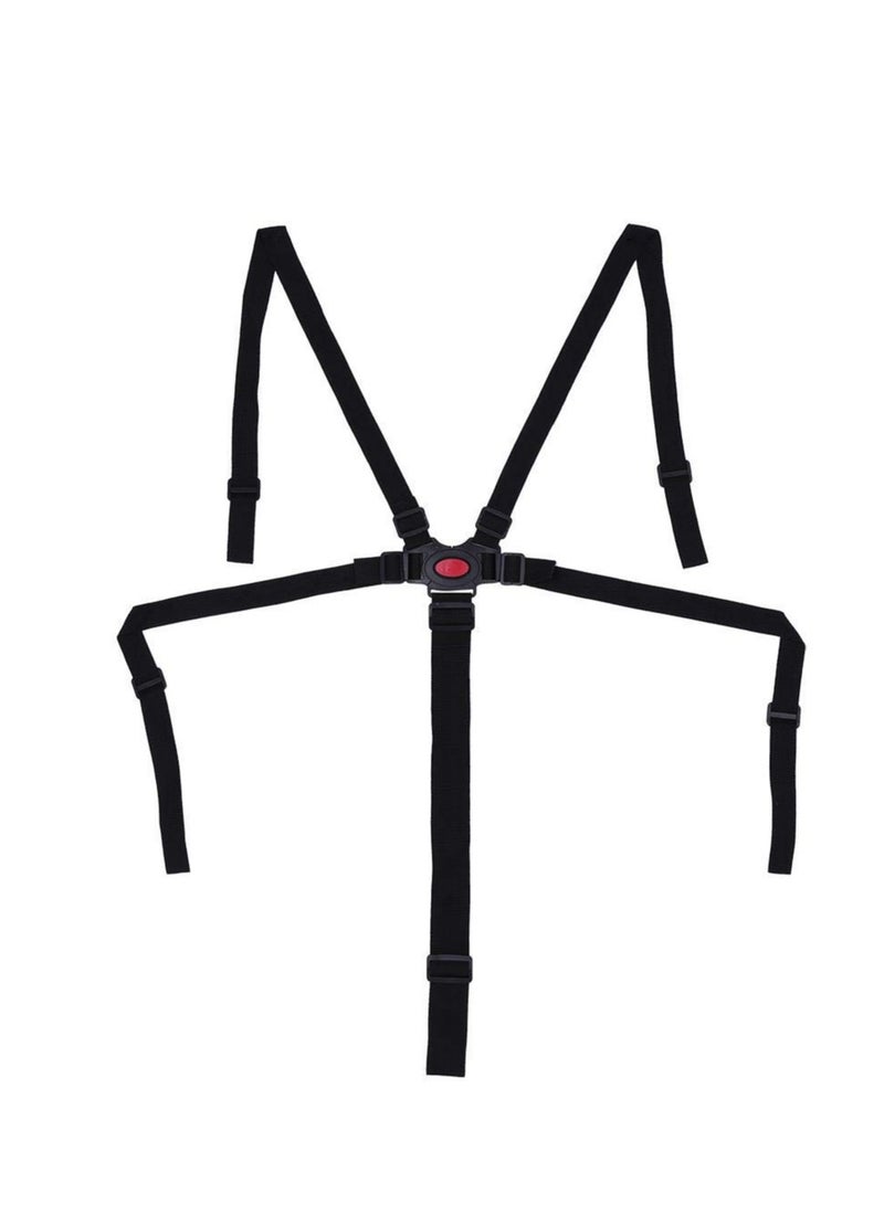 أوزيغالور حزام أمان كرسي الأطفال، حزام أمان 5 نقاط لعربة الأطفال، حزام الأمان لعربة السيارة مقعد الطفل لعربة الأطفال وكرسي الطعام للأطفال - Image 2