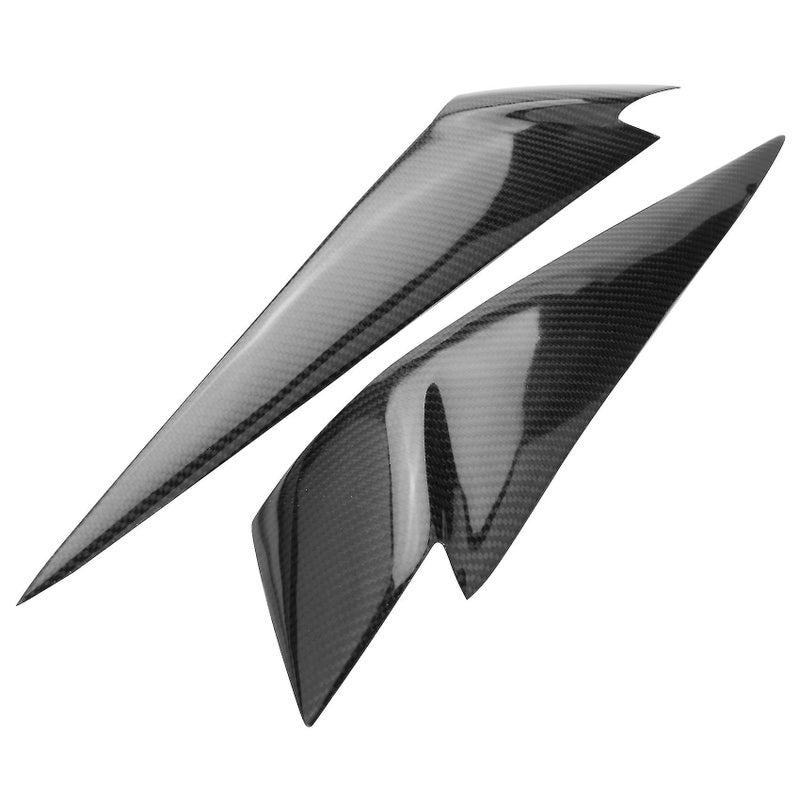 1pair Carbon Fiber Headlight Eyebrows Cover For Bmw X1 E84 2009-2014 - Image 2
