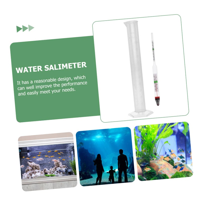 Aquarium Hydrometer and Seawater Testing Kit for Fish Tank Maintenance - Image 4