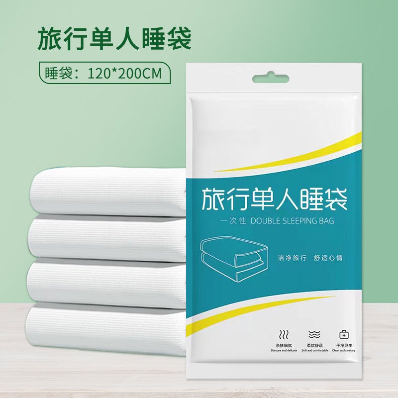 Clean Disposable Bed Sheet Set Single sleeping bag 