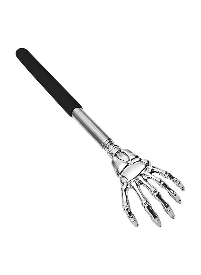 Seacoolen Telescopic Back Massager, Extendable Massage Stick - Portable Massage Tool and Itch Relief, Black - Image 1