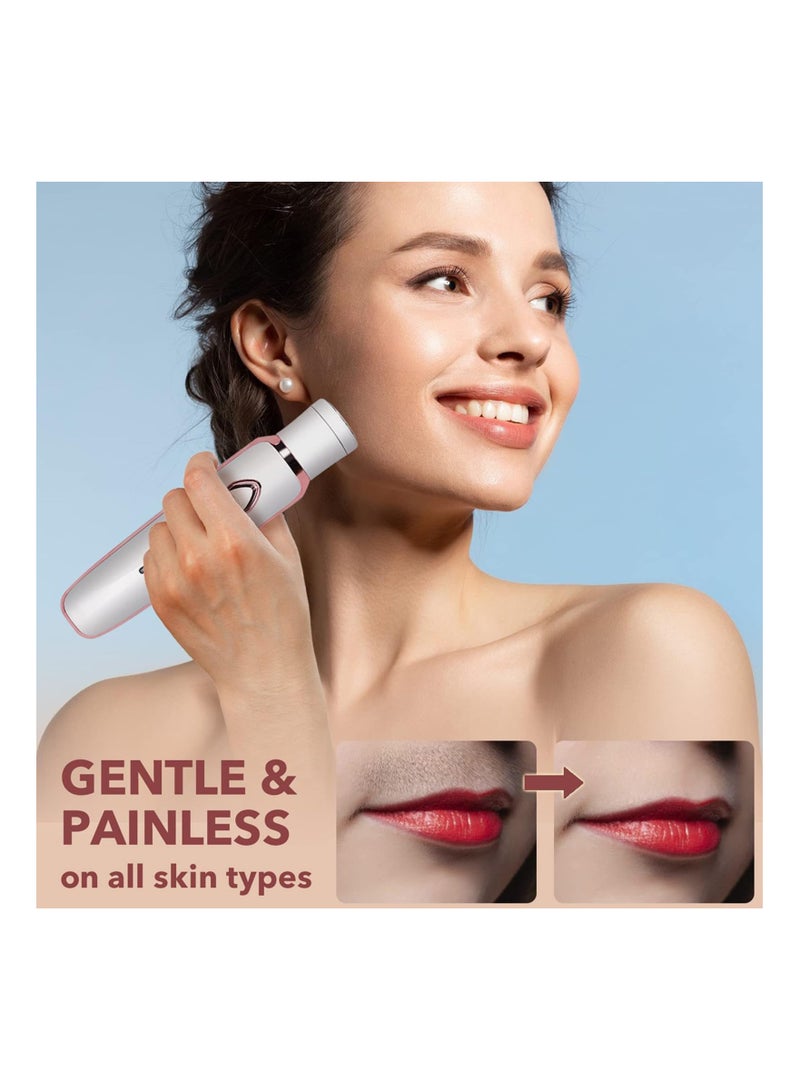 بي دبليو اس جاي ماكينة تشذيب الشعر الكهربائية للنساء، شفرة محمولة من الفولاذ المقاوم للصدأ، رؤوس قابلة للغسل، ماكينة قص شعر الجسم، ماكينة تشذيب شعر الرأس القابلة للفصل - Image 5