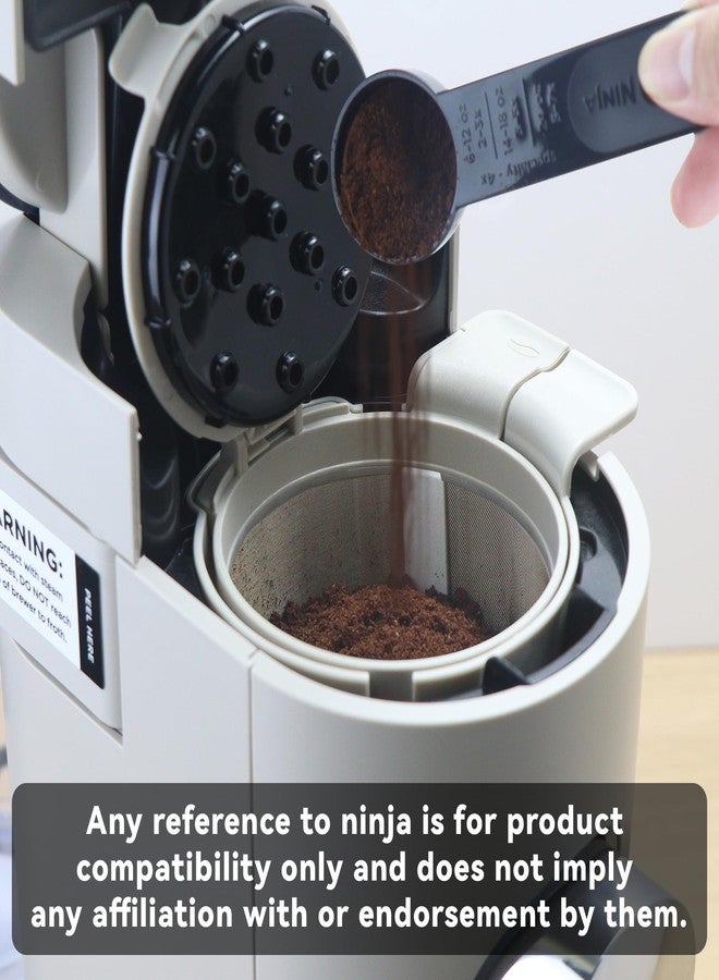 brikinte Permanent Coffee Filter for Ninja PB051 PB040 PB041st, White, 2pack - Image 3