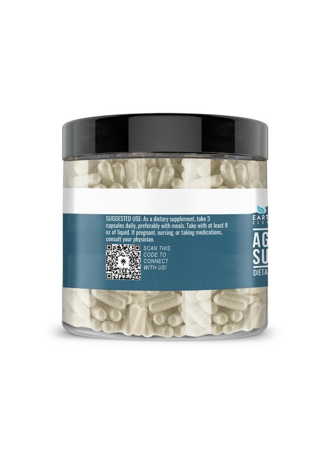 Earthborn Elements Agmatine Sulfate, 200 Capsules, Pure & Undiluted, No Additives - Image 2