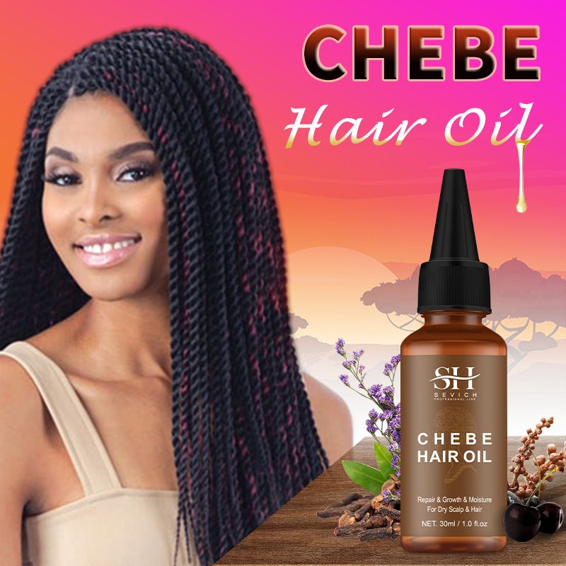 Chebe Hair Care Essential Oil Effectively Reduces Broken Hair And Prevents Hair Loss Care Combination African Chebe Hair Care Series - Image 2