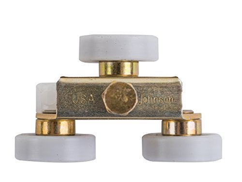 Johnson Hardware Sliding Door/Pocket Door Hanger Ball Bearing 1125-1 Inch Wheel, 200 lb Capacity - Image 4