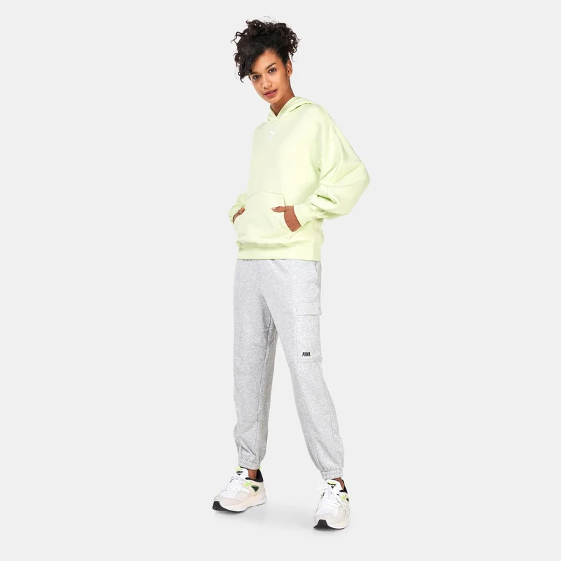 PUMA Women's Classics Oversized Pullover Hoodie