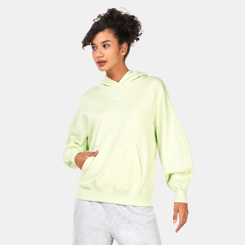 PUMA Women's Classics Oversized Pullover Hoodie