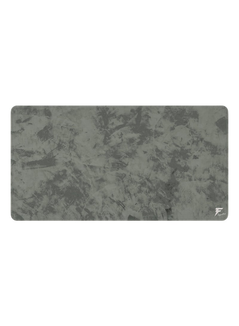 Forcex Signature Gray Waterproof Gaming Mousepad – Large Extended Non-Slip Mouse Pad for Gamers, Precision Surface, Durable Design - Image 1