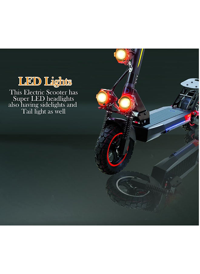 MYTOYS - MT958 Power Full Motor 750W Electric Scooter 2024 Upgraded Version 55Kkm/hr Speed Dual Shock Absorbers,36V 13AH Off-Road Tires , Adjustable Comfortable Seat, Super Bright LED Headlights and Tail Light - Image 1