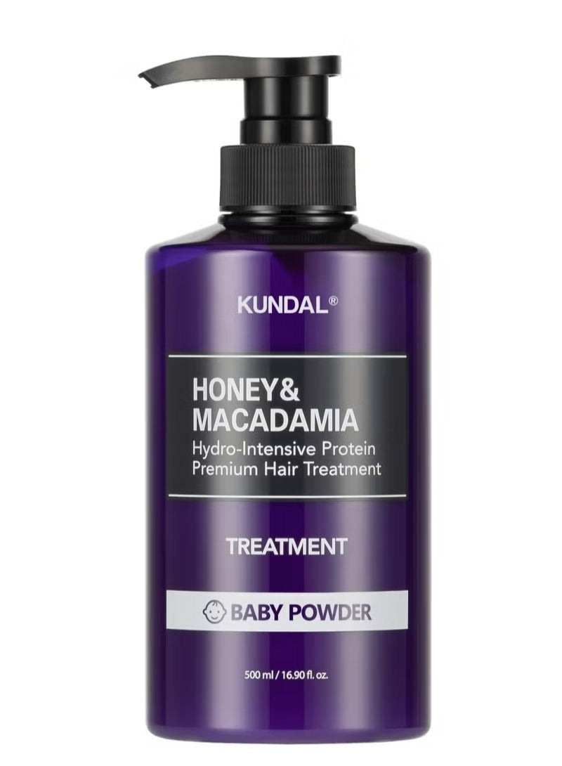 كاندال معالج كوندال بالعسل والمكاديميا للشعر 500 مل – ببودرة الاطفال - Image 1