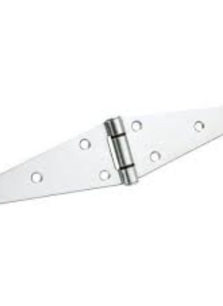 KNP - KNP Heavy Duty Strap Hinges 6 Inch are robust and durable hinges designed for use in heavy-duty applications. They are ideal for doors gates and other applications where strength and reliability are paramount. - Image 1