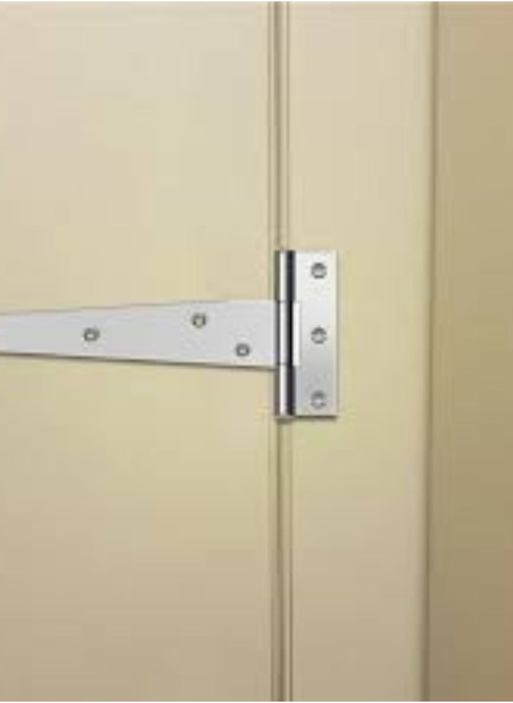 KNP - KNP Heavy Duty Strap Hinges 6 Inch are robust and durable hinges designed for use in heavy-duty applications. They are ideal for doors gates and other applications where strength and reliability are paramount. - Image 1