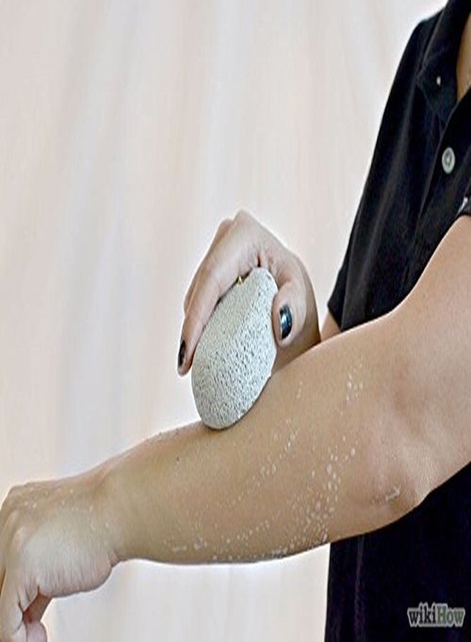 Antiqueshop Oval Shaped Natural Pumice Stone Pedicure Tool Callus Remover - Image 4