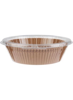 Hotpack Hotpack Air Fryer Paper Brown Round Liners 16x4.5cm, 100-Pieces  - Image 2