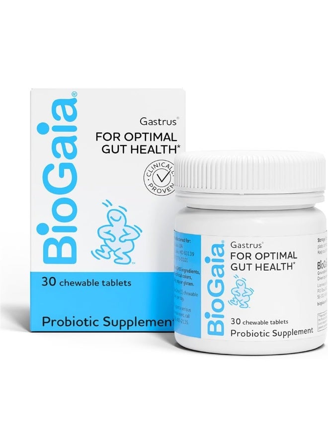 BioGaia مكمل بروبيوتيك غاستروس من إيفيريديس للعلوم الصحية - 200 مليون وحدة تشكيلية - Image 1