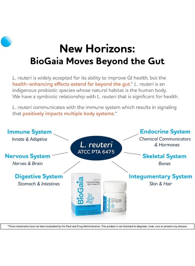 BioGaia مكمل بروبيوتيك غاستروس من إيفيريديس للعلوم الصحية - 200 مليون وحدة تشكيلية - Image 3