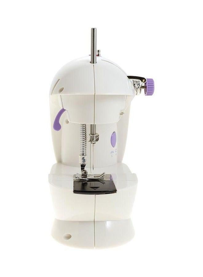 Double Thread 2-Speed Mini Sewing Machine White - Image 3