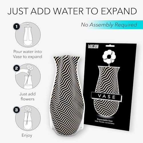 MODGY Expandable Vase - Durable, Safe, NOT Glass, Great for Parties, Pools, Patios, Weddings and Celebrations of All Kinds (Giza) - Image 4