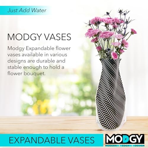 MODGY Expandable Vase - Durable, Safe, NOT Glass, Great for Parties, Pools, Patios, Weddings and Celebrations of All Kinds (Giza) - Image 2