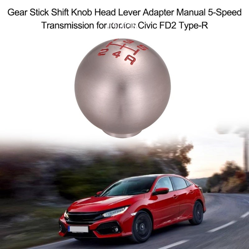 5 Speed Gear Shift Knob - Ergonomic Design Premium Durable Material Gear Stick Knob for Manual Car Drivers - Image 5